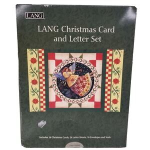 Jim Shore Winter Angel Christmas Paper 48 Sheets Christmas Stationary